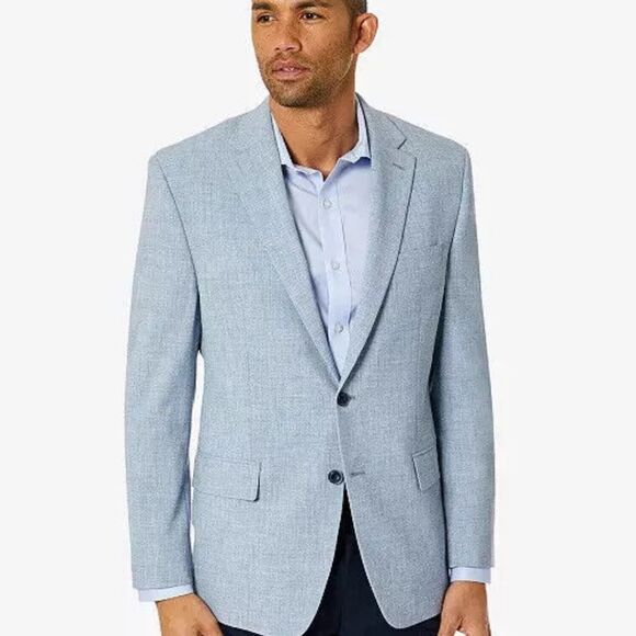 Club Room Sport Coat Light Blue 40R NWT - Picture 1 of 7